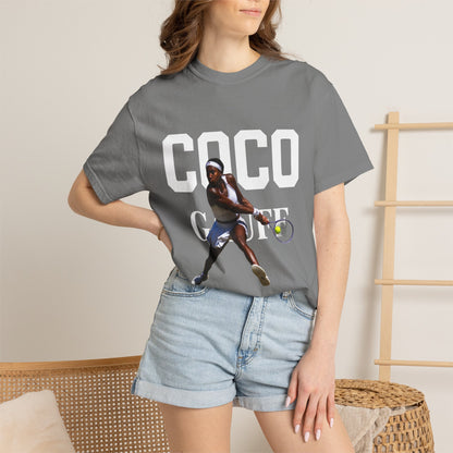 Coco Gauff Tennis Tee — Gauff 02 Champion Tennis T-Shirt