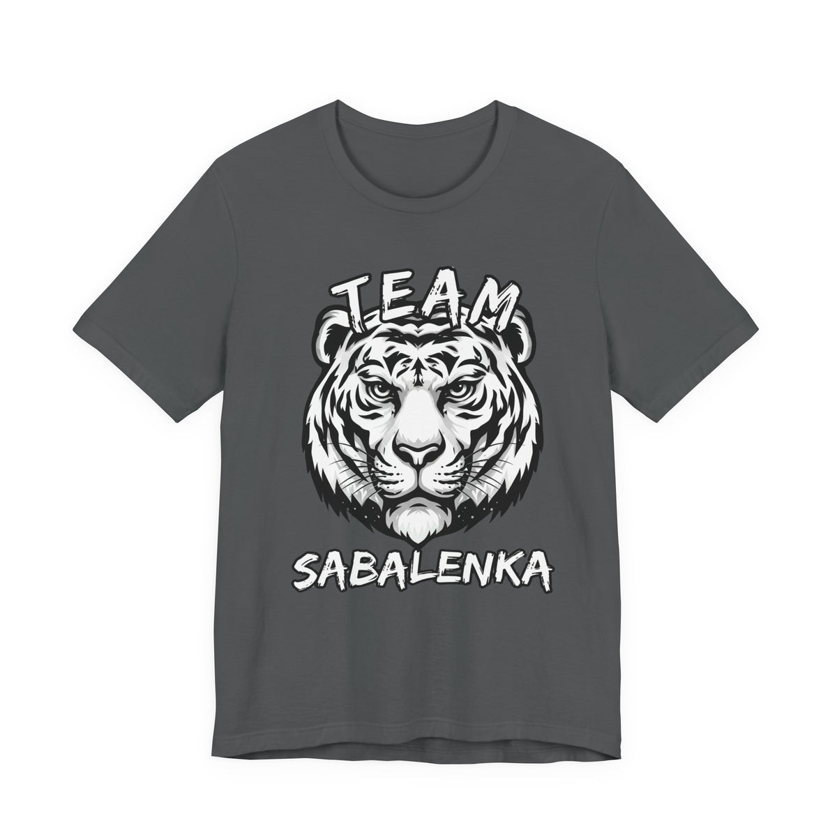 Team Sabalenka Tiger T-Shirt — Tennis Fan Tee