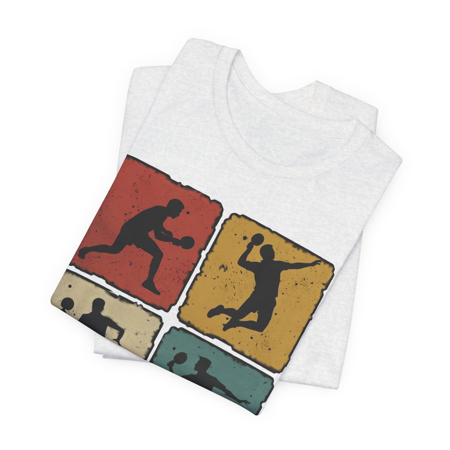 Tennis Silhouette Tee — Retro Vintage Graphic Shirt