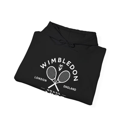 Wimbledon 1877 Tennis Hoodie — Classic Racquets Logo Pullover