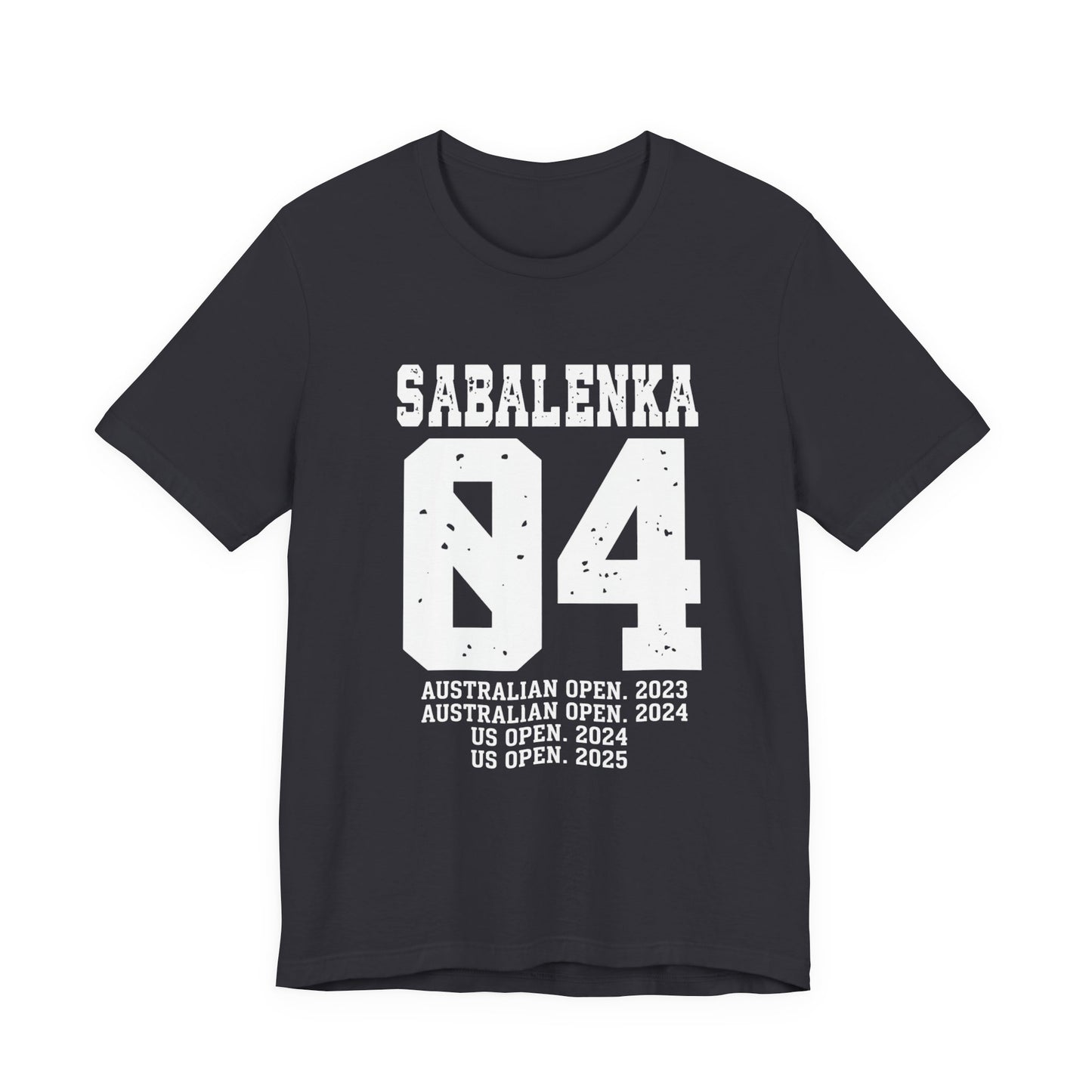 Sabalenka Short Sleeve Tee — Minimal Classic Blank T‑Shirt
