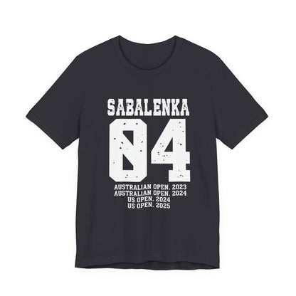 Sabalenka Short Sleeve Tee — Minimal Classic Blank T‑Shirt