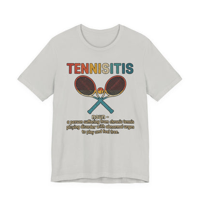 Tennisitis T-Shirt – Vintage Tennis Rackets Graphic Tee