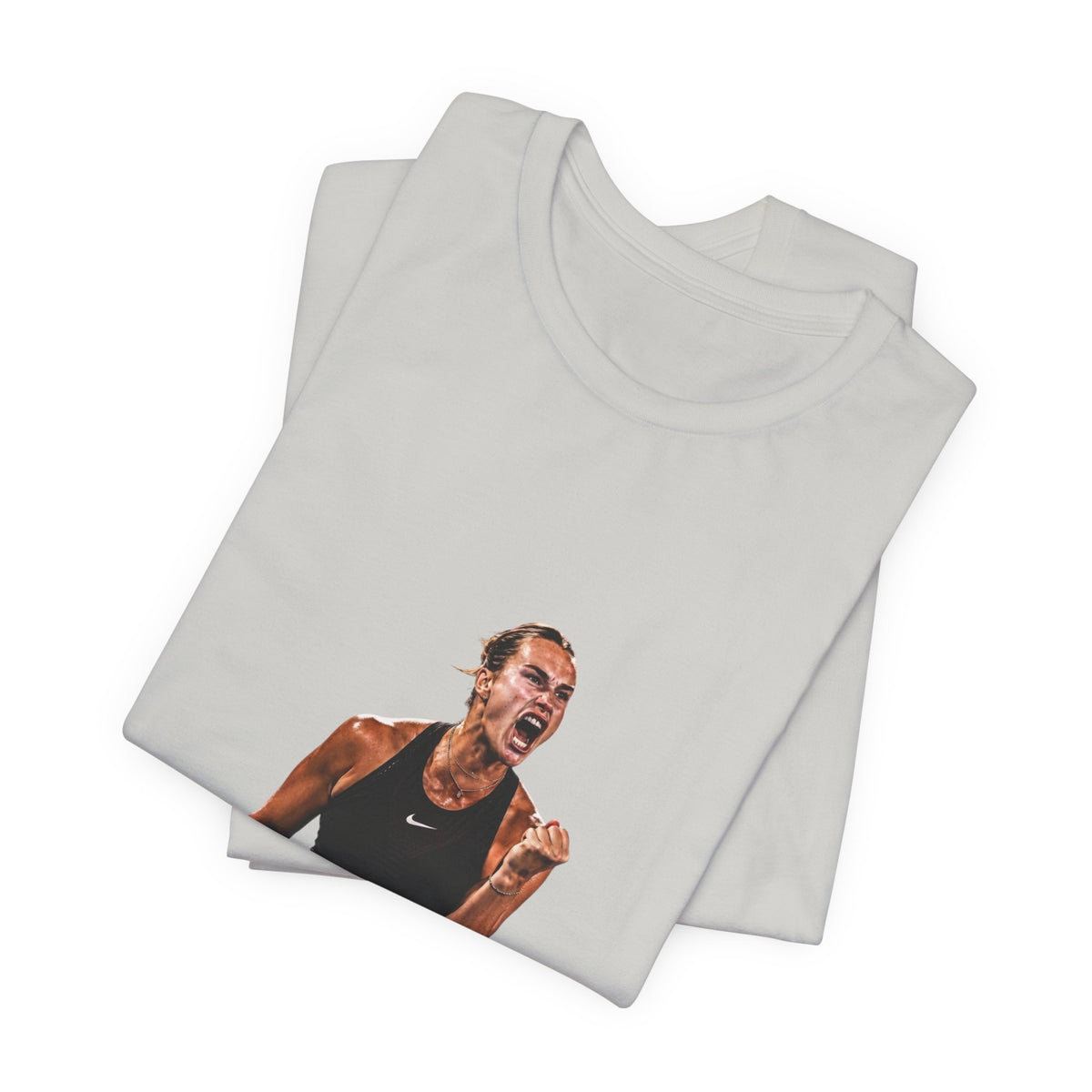 Tennis Player Aryna Sabalenka Victory Graphic Tee
