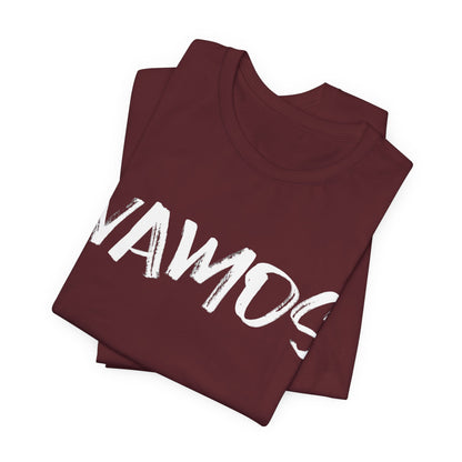 Vamos T-Shirt — Bold Brush Script Graphic Tee