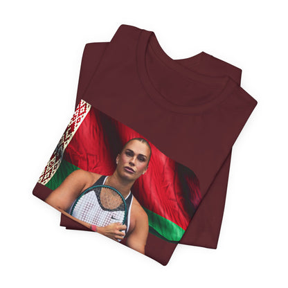 Tennis Player Aryna Sabalenka — Patriotic Athlete T-Shirt