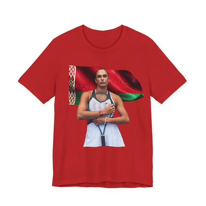 Tennis Player Aryna Sabalenka — Patriotic Athlete T-Shirt