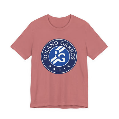 Roland-Garros Paris Logo Tee — French Open Tennis T-Shirt