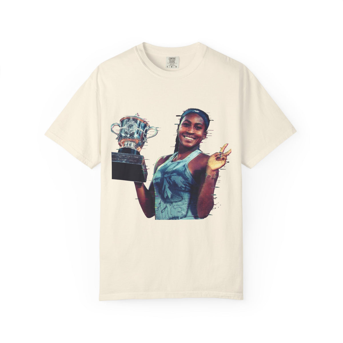 T-Shirt — Coco Gauff Champion Photo Tee