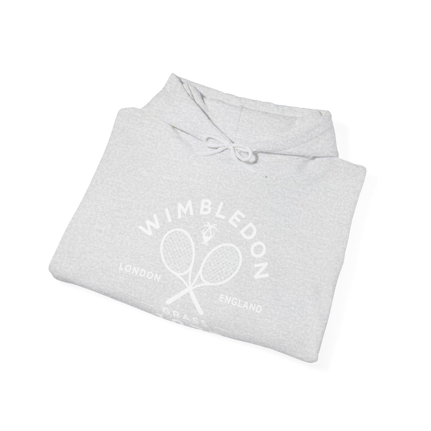 Wimbledon 1877 Tennis Hoodie — Classic Racquets Logo Pullover