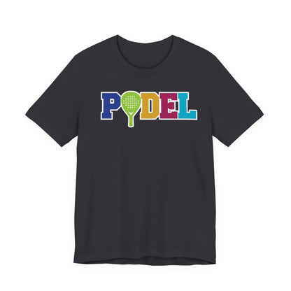 PÖDEL Paddle Tee – Colorful Pickleball Graphic T-Shirt