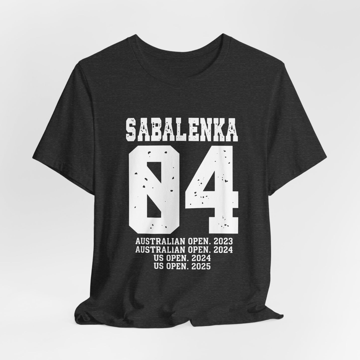 Sabalenka Short Sleeve Tee — Minimal Classic Blank T‑Shirt