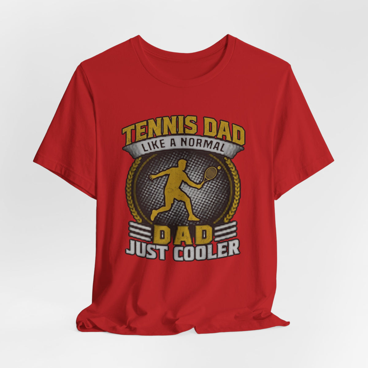 Tennis Dad Tee - "Like a Normal Dad, Just Cooler" Graphic Shirt
