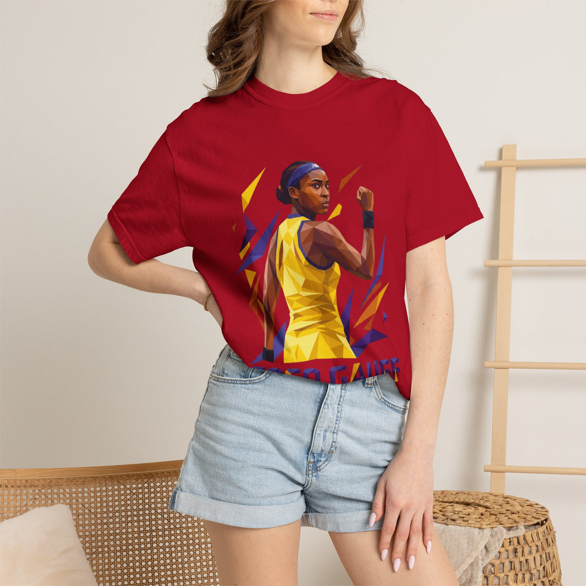 Coco Gauff Tennis Player Graphic T-Shirt — Women's/Unisex Sports Tee