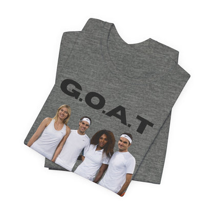 G.O.A.T. Tennis Team Graphic Tee - Federer, Serena, Nadal, Sharapova