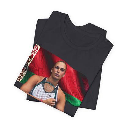 Tennis Player Aryna Sabalenka — Patriotic Athlete T-Shirt