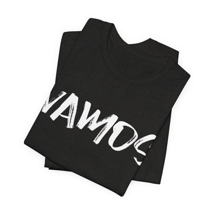 Vamos T-Shirt — Bold Brush Script Graphic Tee