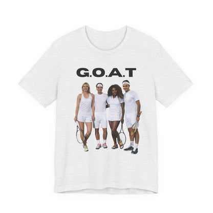 G.O.A.T. Tennis Team Graphic Tee - Federer, Serena, Nadal, Sharapova