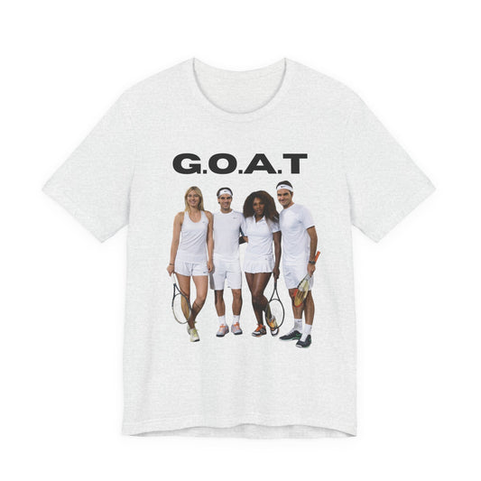 G.O.A.T. Tennis Team Graphic Tee - Federer, Serena, Nadal, Sharapova