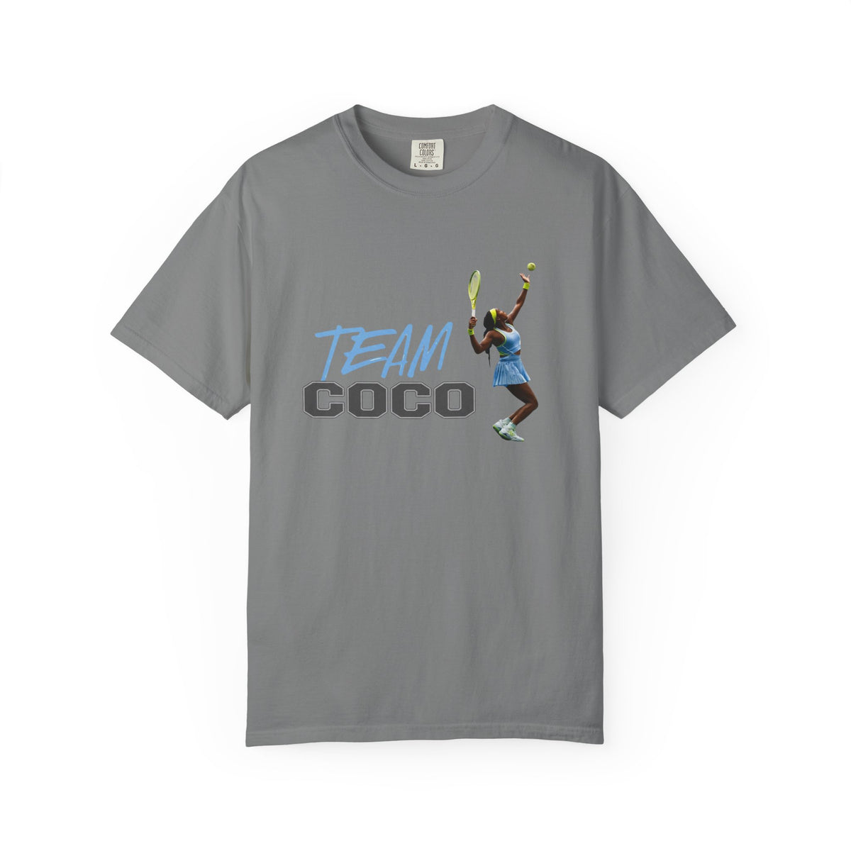 Team Coco Gauff Tennis T-Shirt — "TEAM COCO" Tennis Player Graphic Tee