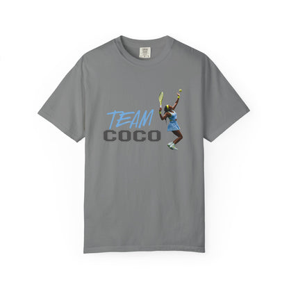 Team Coco Gauff Tennis T-Shirt — "TEAM COCO" Tennis Player Graphic Tee