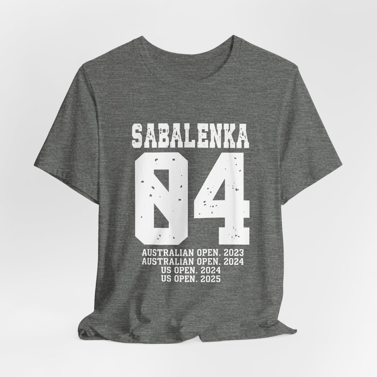 Sabalenka Short Sleeve Tee — Minimal Classic Blank T‑Shirt