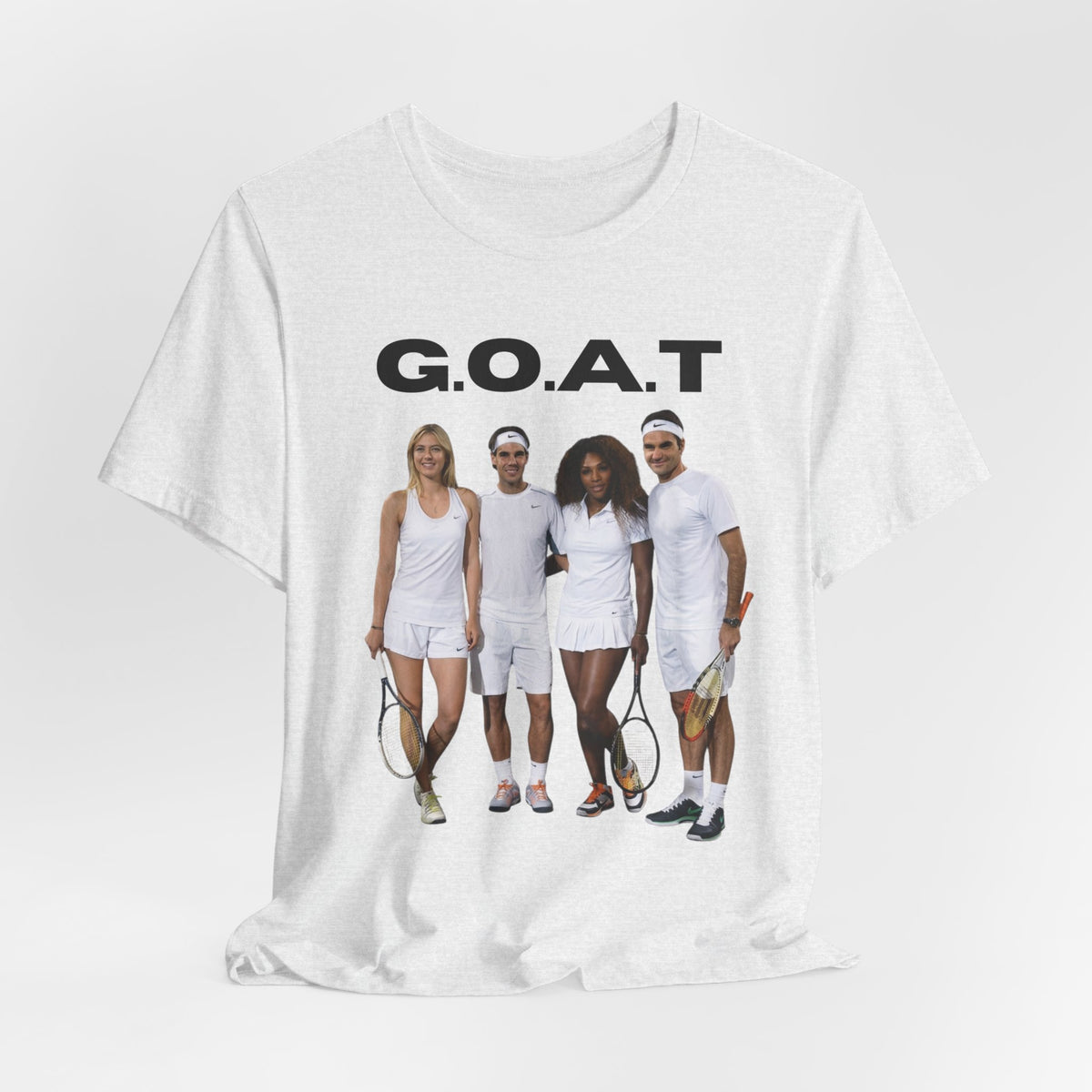 G.O.A.T. Tennis Team Graphic Tee - Federer, Serena, Nadal, Sharapova