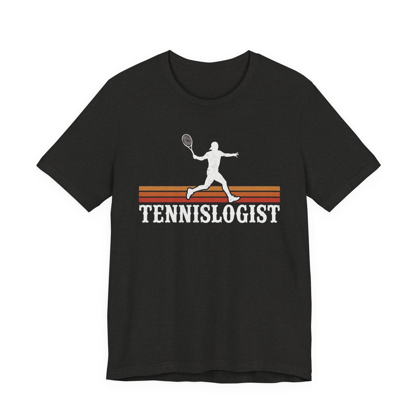 Tennislogist T‑Shirt – Retro Tennis Player Graphic Tee for Coaches & Fans