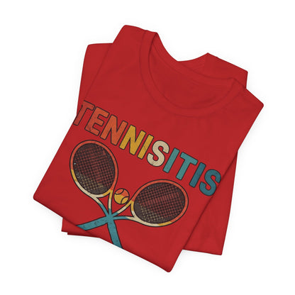 Tennisitis T-Shirt – Vintage Tennis Rackets Graphic Tee
