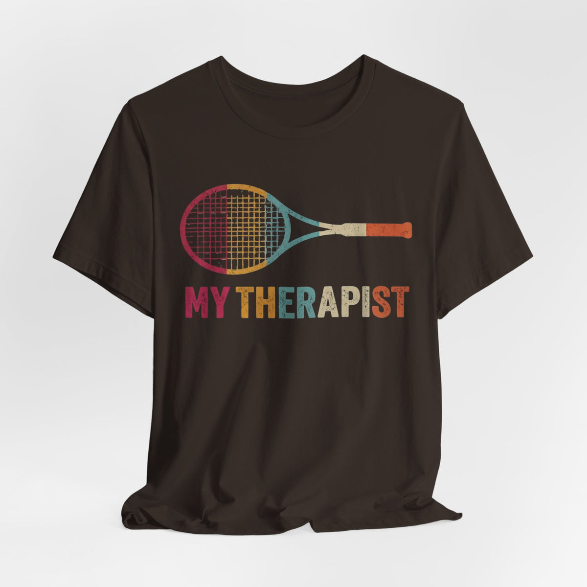 Tennis 'My Therapist' Graphic Tee — Funny Tennis Player Gift