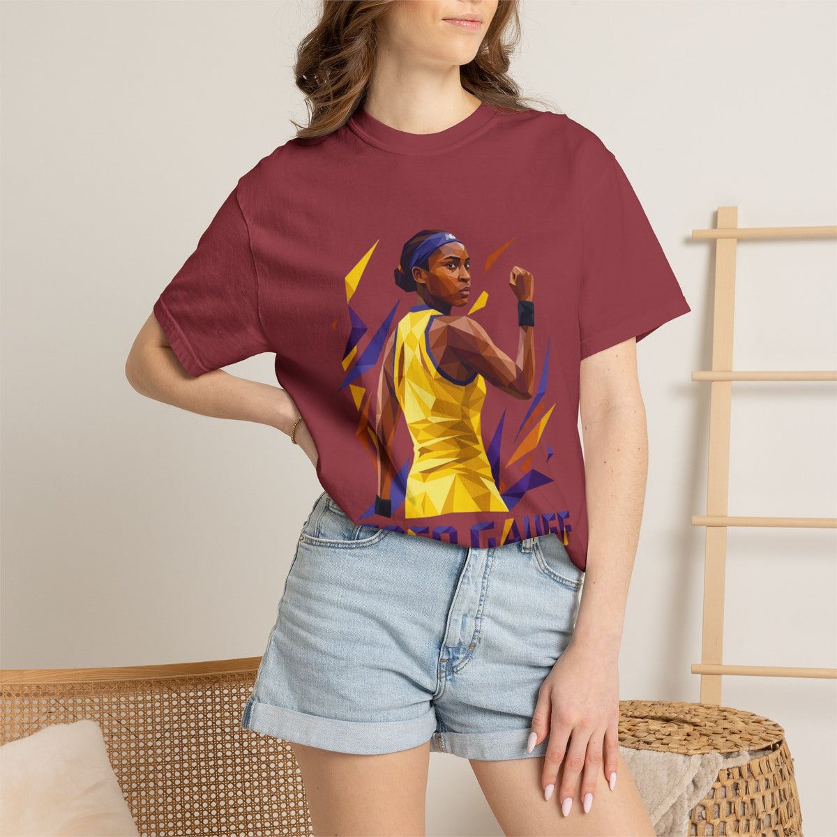 Coco Gauff Tennis Player Graphic T-Shirt — Women's/Unisex Sports Tee