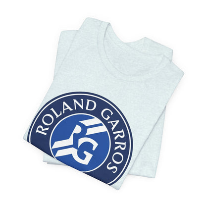 Roland-Garros Paris Logo Tee — French Open Tennis T-Shirt
