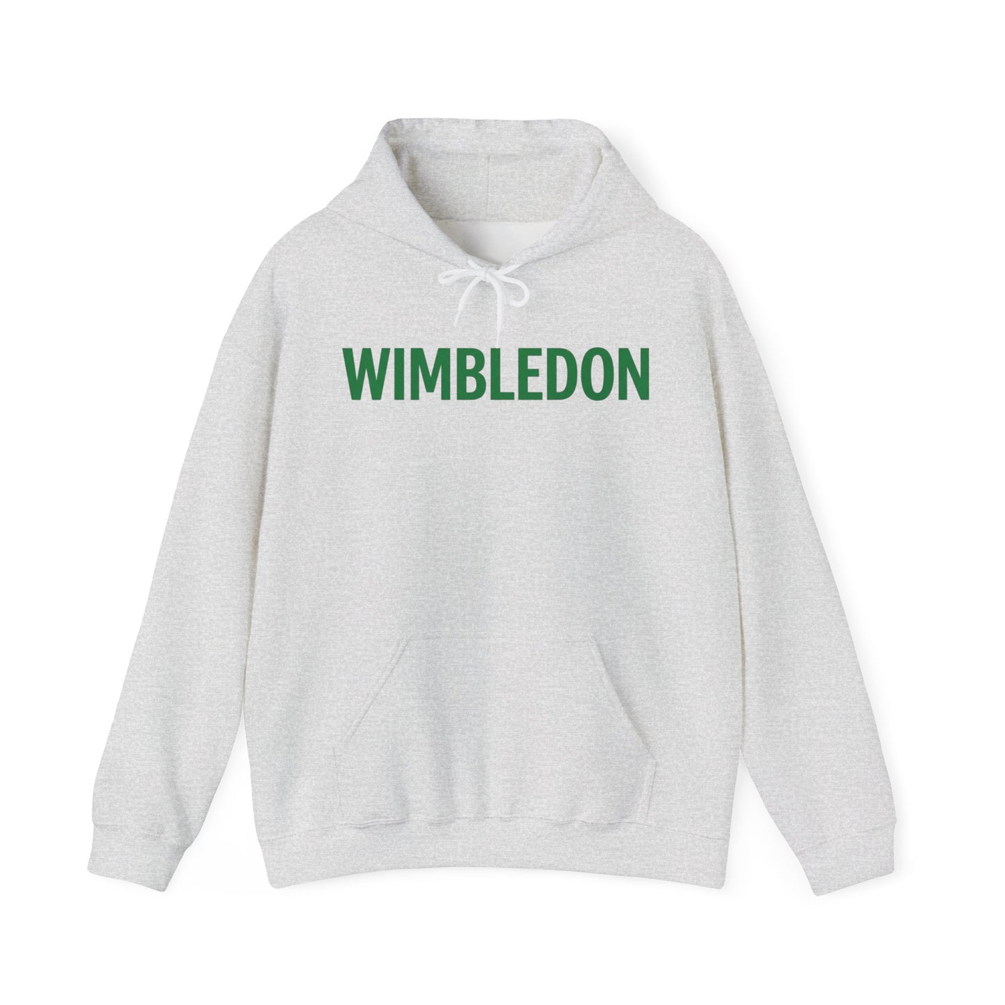 Wimbledon Hoodie — Classic Green Tennis Logo Pullover