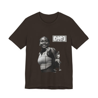 GOGP Graphic Tee — Black & White Motivational Photo T-Shirt