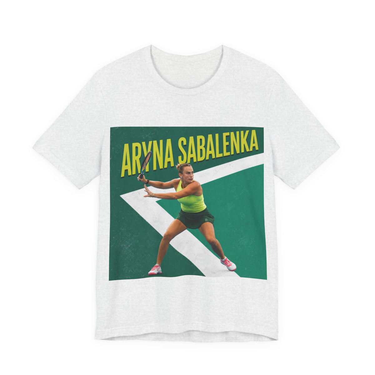 Aryna Sabalenka Tennis Tee – Women's Pro Player Graphic T-Shirt