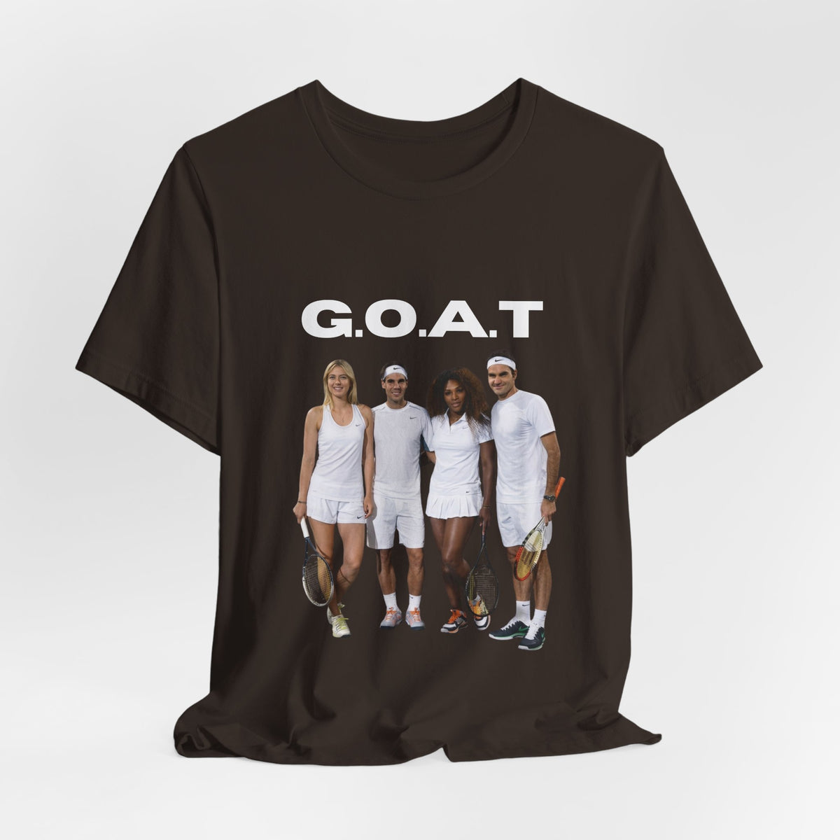GOAT Tennis Players T-Shirt – Vintage Court Team Graphic Tee