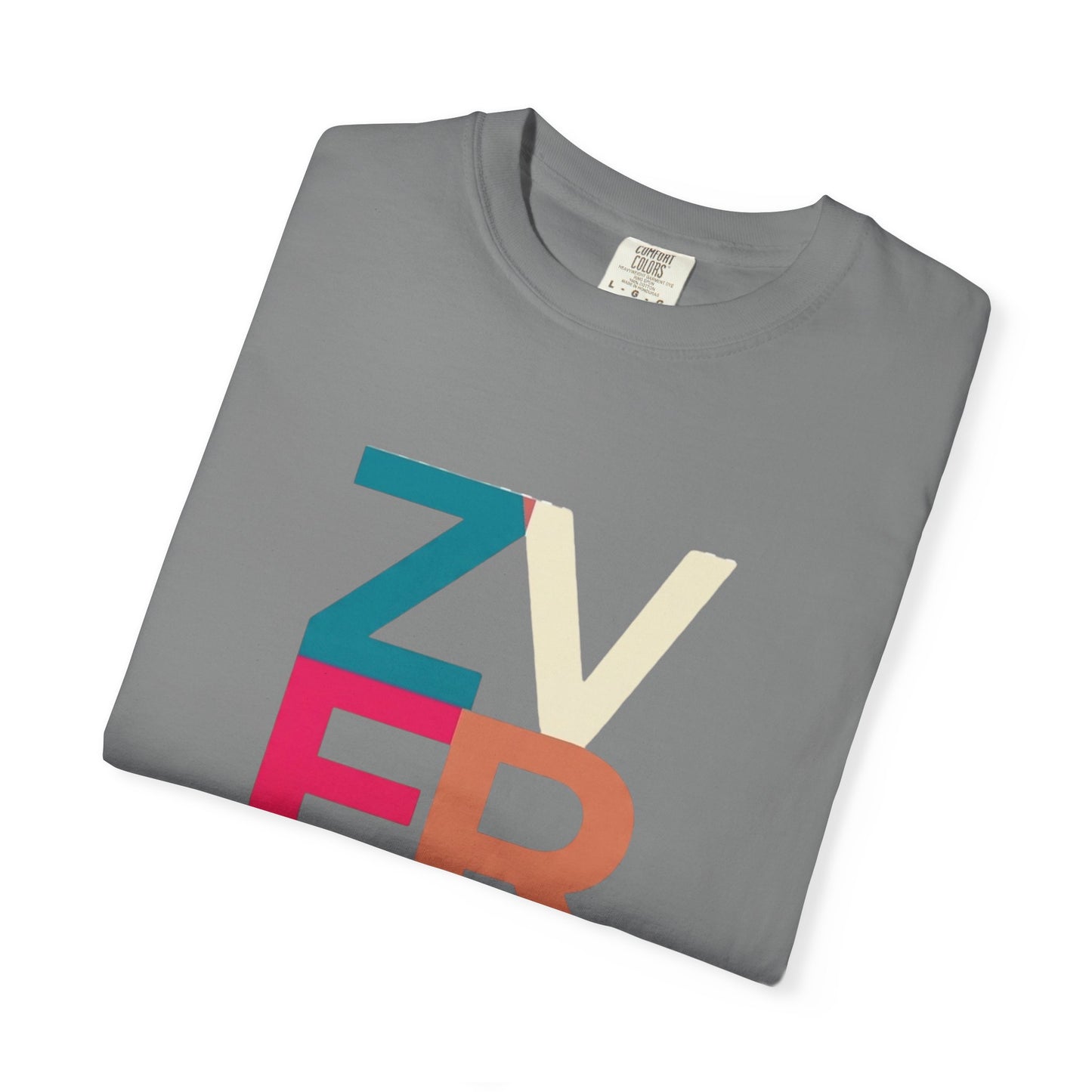 ALEXANDER ZVEREV Colorblock Vertical Logo T‑Shirt