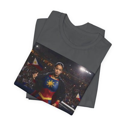 Alex Eala Tennis T‑Shirt — Filipino Tennis Star Photo Tee