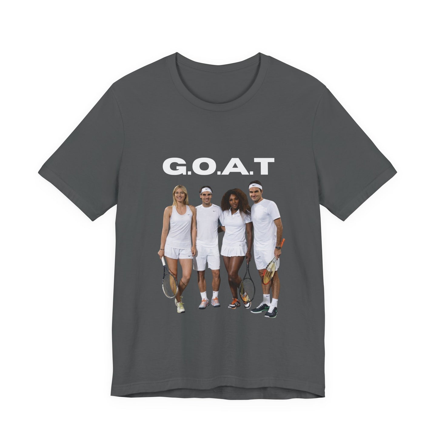 GOAT Tennis Players T-Shirt – Vintage Court Team Graphic Tee