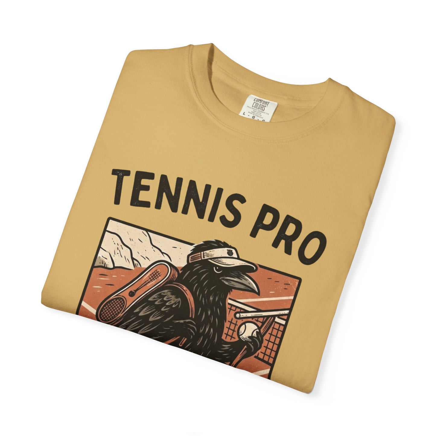 Tennis Pro T‑Shirt — Vintage Raven Tennis Graphic