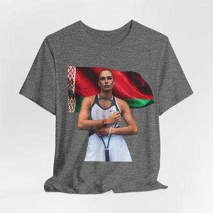 Tennis Player Aryna Sabalenka — Patriotic Athlete T-Shirt