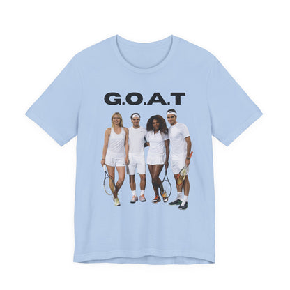 G.O.A.T. Tennis Team Graphic Tee - Federer, Serena, Nadal, Sharapova
