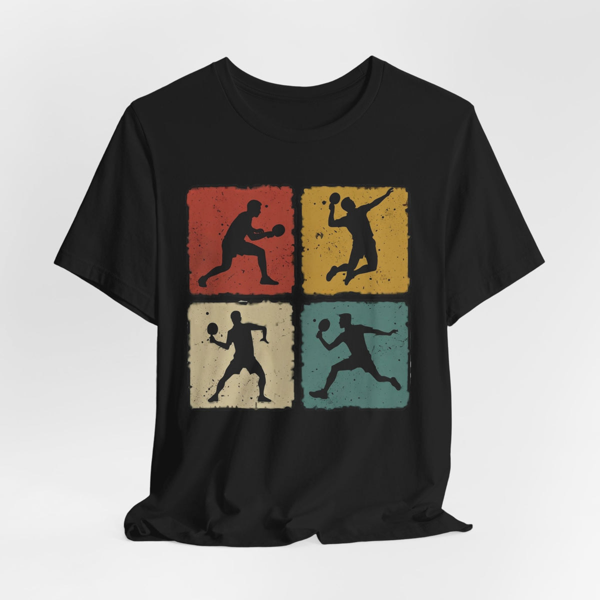 Tennis Silhouette Tee — Retro Vintage Graphic Shirt