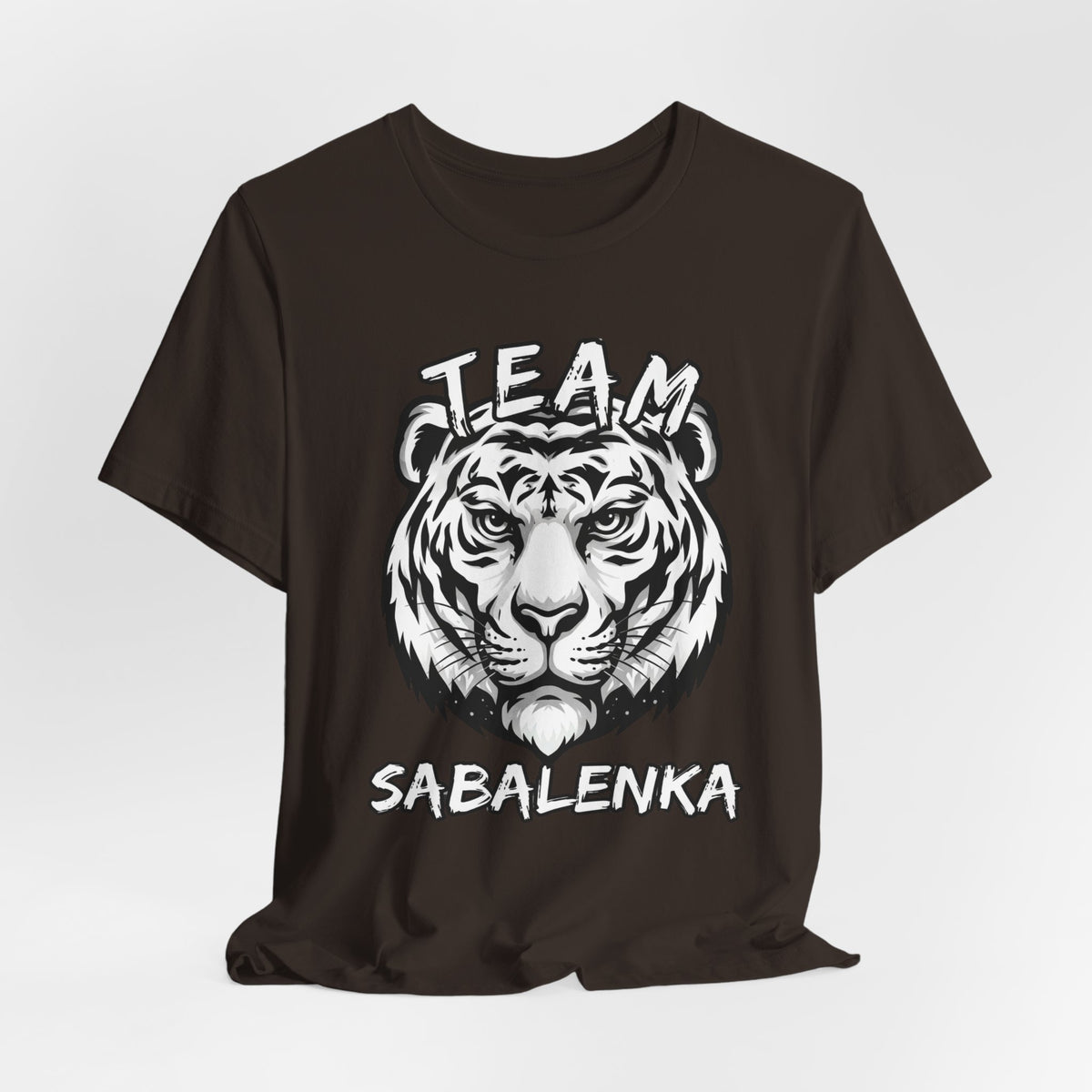 Team Sabalenka Tiger T-Shirt — Tennis Fan Tee