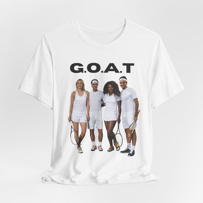 G.O.A.T. Tennis Team Graphic Tee - Federer, Serena, Nadal, Sharapova
