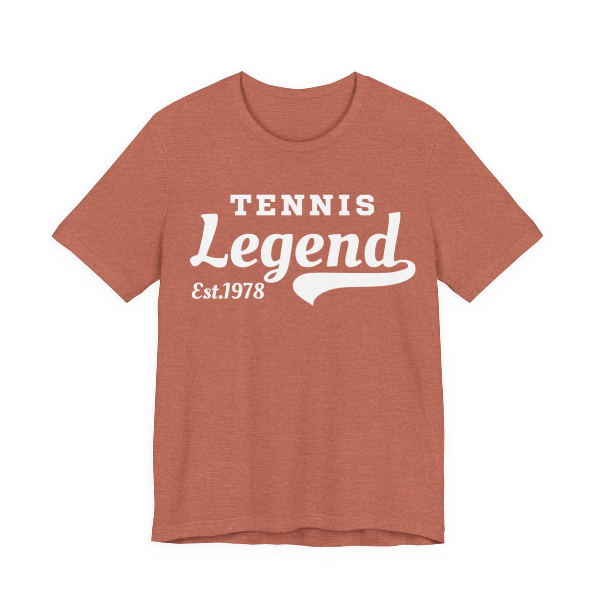 Tennis Legend Tee – Retro "Tennis Legend Est. 1978" Graphic Shirt