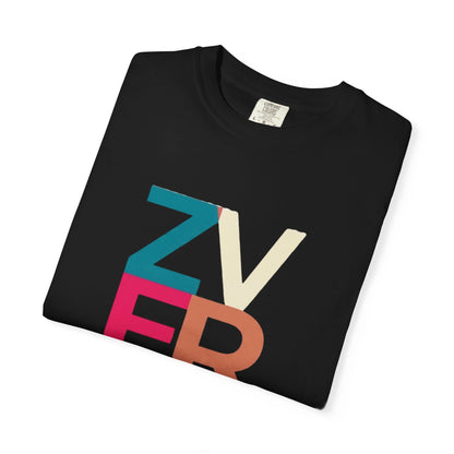 ALEXANDER ZVEREV Colorblock Vertical Logo T‑Shirt