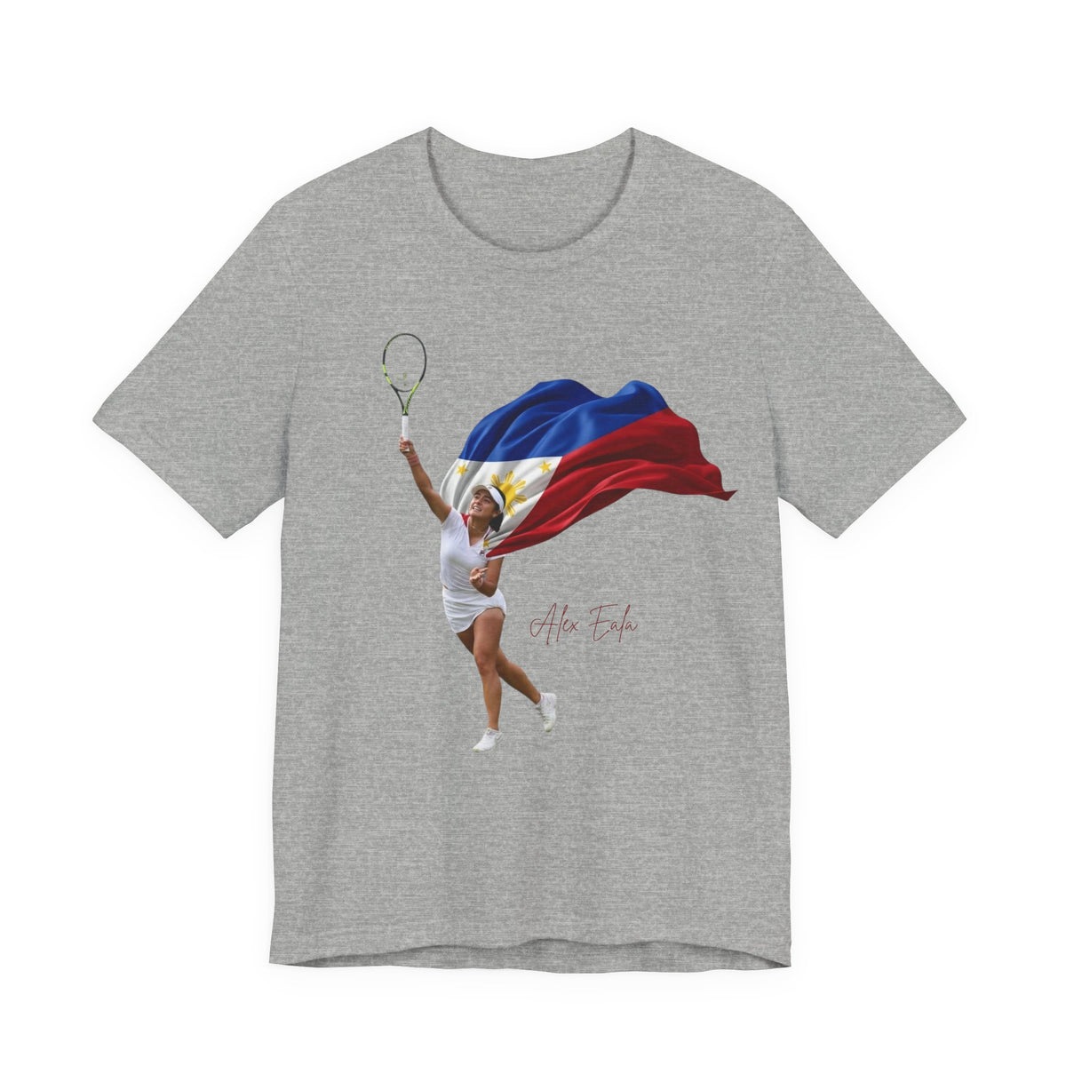 Alex Eala - Tennis Player with Philippine Flag T‑Shirt