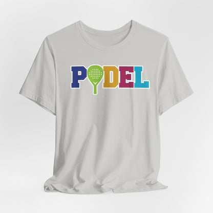 PÖDEL Paddle Tee – Colorful Pickleball Graphic T-Shirt