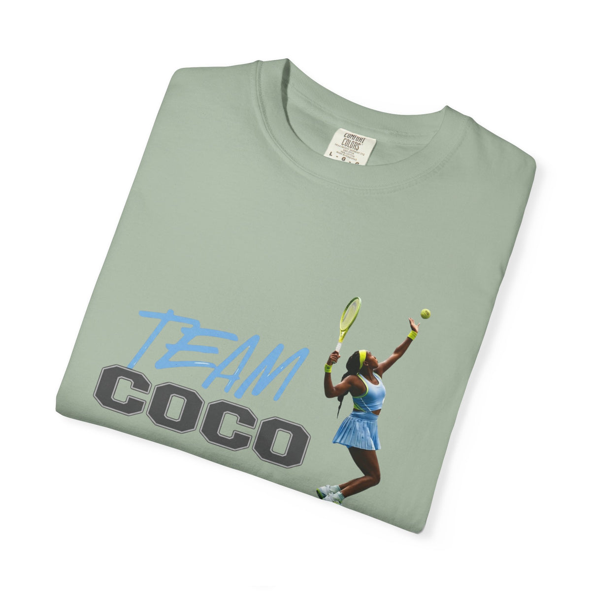Team Coco Gauff Tennis T-Shirt — "TEAM COCO" Tennis Player Graphic Tee
